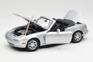 Mazda MX-5 Miata NA Highlight Hõbe Gate 1:18 1015 Metall - pilt 2/8