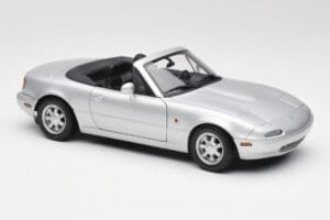 Mazda MX-5 Miata NA Highlight Hõbe Gate 1:18 1015 Metall - pilt 6/8