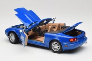 Mazda MX-5 NA Twilight Sinine Mica Gate 1:18 1013 Metall - pilt 5/8