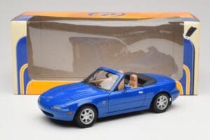 Mazda MX-5 NA Twilight Sinine Mica Gate 1:18 1013 Metall - pilt 8/8