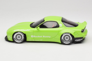 Mazda RX-7 FD Rocket Bunny Pearl Green Otto 1:18 OT1155 Vaik - pilt 3/6