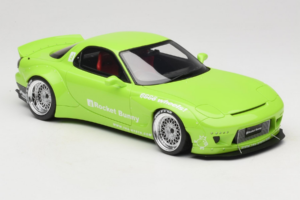 Mazda RX-7 FD Rocket Bunny Pearl Green Otto 1:18 OT1155 Vaik - pilt 4/6