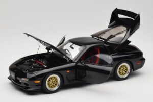 Mazda RX-7 FD Tuned Version Brilliant Black AUTOart 1:18 75968 Metall - pilt 2/8