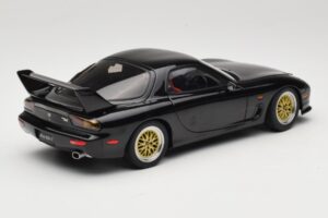Mazda RX-7 FD Tuned Version Brilliant Black AUTOart 1:18 75968 Metall - pilt 3/8