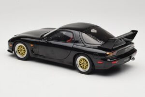 Mazda RX-7 FD Tuned Version Brilliant Black AUTOart 1:18 75968 Metall - pilt 7/8