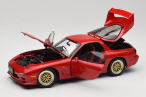 Mazda RX-7 FD Tuned Version Vintage Red AUTOart 1:18 75969 Metall - pilt 2/8