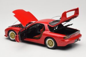 Mazda RX-7 FD Tuned Version Vintage Red AUTOart 1:18 75969 Metall - pilt 5/8