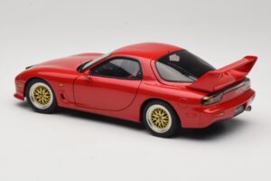Mazda RX-7 FD Tuned Version Vintage Red AUTOart 1:18 75969 Metall - pilt 7/8