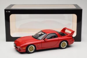 Mazda RX-7 FD Tuned Version Vintage Red AUTOart 1:18 75969 Metall - pilt 8/8