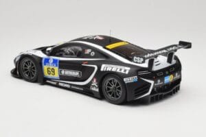 McLaren 12C GT3 Dorr Motorsport #69 C. Adams / M. Klasen 24 Hours Nurburgring 2013 Minichamps 1:18 151131369 Metall - pilt 5/6