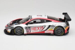McLaren 12C GT3 Hexis Racing #107 O. Panis / F. Cazenave 24 Hours of Spa 2013 Minichamps 1:18 151131397 Metall - pilt 3/6