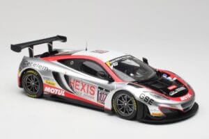 McLaren 12C GT3 Hexis Racing #107 O. Panis / F. Cazenave 24 Hours of Spa 2013 Minichamps 1:18 151131397 Metall - pilt 4/6