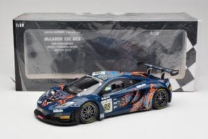 McLaren 12C GT3 #88 Von Ryan Racing A. Barff / T. Goodwin / B. Senna Spa 24 Hours 2013 Minichamps 1:18 151131388 Metall - pilt 6/6
