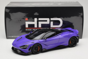 McLaren 765LT Lilla HPD 1:18 HPD18005 Metall - pilt 8/8
