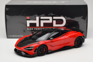 McLaren 765LT Punane HPD 1:18 HPD18006 Metall - pilt 8/8