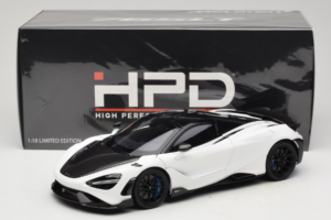 McLaren 765LT Valge HPD 1:18 HOD18007 Metall - pilt 8/8