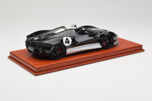 McLaren Elva Must Hõbedane AB Models 1:18 REMC022 Vaik - pilt 3/7