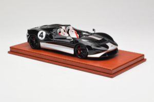 McLaren Elva Must Hõbedane AB Models 1:18 REMC022 Vaik - pilt 4/7