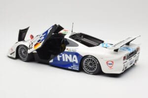 McLaren F1 GTR BMW Motorsport #42 J. Lehto / S. Soper / N. Piquet 24 Hours of Le Mans 1997 Minichamps 1:18 530133742 Metall - pilt 5/8