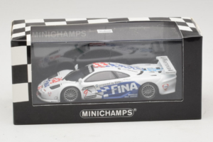 McLaren F1 GTR #9 Fina P. Kox / R. Ravaglia / A. Montermini 24 Hours of Le Mans 1997 Minichamps 1:43 MCLAREN002 Metall - pilt 5/5