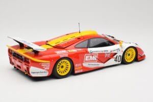 McLaren F1 GTR Gulf Team Davidoff #40 D. O'Rourke / G. Sugden / J. Auberlein 24 Hours of Le Mans 1998 Minichamps 1:18 5301338 - pilt 3/8