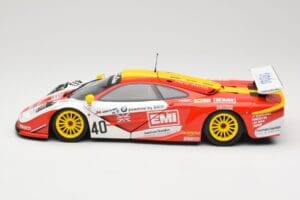 McLaren F1 GTR Gulf Team Davidoff #40 D. O'Rourke / G. Sugden / J. Auberlein 24 Hours of Le Mans 1998 Minichamps 1:18 5301338 - pilt 4/8