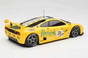 McLaren F1 GTR Harrods Mach One Racing #51 A. Wallace / D. Bell / J. Bell 24 Hours of Le Mans 1995 Minichamps 1:18 530133551  - pilt 3/8
