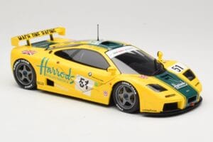 McLaren F1 GTR Harrods Mach One Racing #51 A. Wallace / D. Bell / J. Bell 24 Hours of Le Mans 1995 Minichamps 1:18 530133551  - pilt 6/8