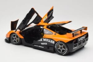 McLaren F1 GTR Kokusai Kaihatsu Racing #53 O. Giroix / J. Sala / P. Deletraz 24 Hours of Le Mans 1996 Minichamps 1:18 5301336 - pilt 5/8