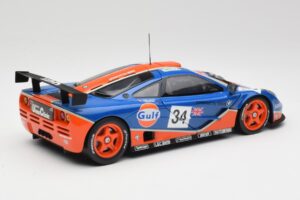 McLaren F1 GTR #34 Gulf Racing 1996 UT Models 1:18 39621 Metall - pilt 3/8