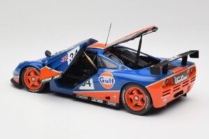 McLaren F1 GTR #34 Gulf Racing 1996 UT Models 1:18 39621 Metall - pilt 5/8
