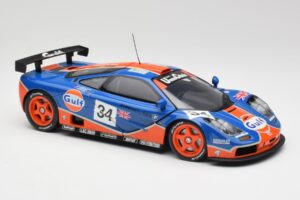 McLaren F1 GTR #34 Gulf Racing 1996 UT Models 1:18 39621 Metall - pilt 6/8