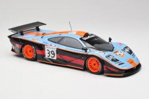 McLaren F1 GTR #39 R. Bellm / A. Gilbert-Scott 24 Hours of Le Mans 1997 Minichamps 1:18 530133739 Metall - pilt 6/8