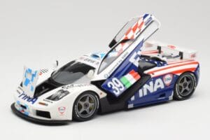 McLaren F1 GTR Team Bigazzi #39 N. Piquet / A. Cecotto / D. Sullivan 24 Hours of Le Mans 1996 Minichamps 1:18 530133639 Metal - pilt 2/8