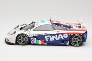 McLaren F1 GTR Team Bigazzi #39 N. Piquet / A. Cecotto / D. Sullivan 24 Hours of Le Mans 1996 Minichamps 1:18 530133639 Metal - pilt 4/8