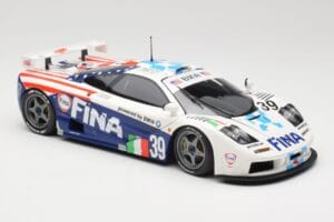 McLaren F1 GTR Team Bigazzi #39 N. Piquet / A. Cecotto / D. Sullivan 24 Hours of Le Mans 1996 Minichamps 1:18 530133639 Metal - pilt 6/8