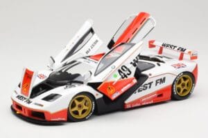 McLaren F1 GTR West Competition #49 J. Nielsen / J. Mass / T. Bscher 24 Hours of Le Mans 1995 Minichamps 1:18 530133549 Metal - pilt 2/8