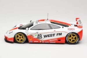 McLaren F1 GTR West Competition #49 J. Nielsen / J. Mass / T. Bscher 24 Hours of Le Mans 1995 Minichamps 1:18 530133549 Metal - pilt 4/8