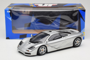 McLaren F1 Hõbedane UT Models 1:18 530133180-R1 Metall - pilt 8/8
