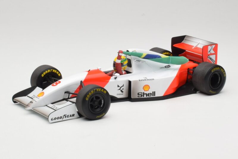 McLaren MP4/8 Ford #8 A. Senna Winner Australian GP 1993 Minichamps 1:18 540933838 Metall