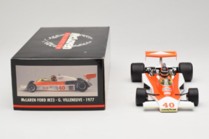 McLaren M23 Ford #40 G. Villeneuve British GP 1977 Minichamps 1:18 530771840 Metall - pilt 6/7