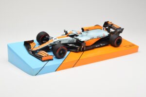 McLaren MCL35M #4 L. Norris 3rd Place Monaco GP 2021 Minichamps 1:18 533212402 Metall - pilt 2/6