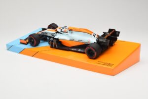 McLaren MCL35M #4 L. Norris 3rd Place Monaco GP 2021 Minichamps 1:18 533212402 Metall - pilt 5/6