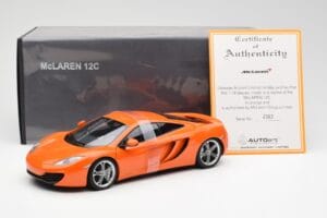 McLaren MP4-12C Oranž AUTOart 1:18 76006 Metall - pilt 8/8