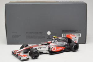 McLaren MP4-24 Mercedes #2 H. Kovalainen F1 2009 Dealer Edition Minichamps 1:18 B66960041 Metall - pilt 6/7