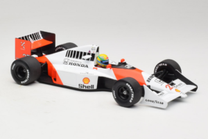 McLaren MP4/5B Honda #27 A. Senna Marlboro McLaren F1 World Champion 1990 Minichamps 1:18 540901827 Metall - pilt 4/7