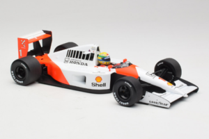 McLaren MP4/6 Honda #1 A. Senna Marlboro McLaren F1 World Champion 1991 Minichamps 1:18 540911801 Metall - pilt 4/7