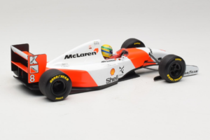 McLaren MP4/8 Ford #8 A. Senna Marlboro McLaren 1993 Minichamps 1:18 540931808 Metall - pilt 2/7
