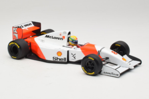 McLaren MP4/8 Ford #8 A. Senna Marlboro McLaren 1993 Minichamps 1:18 540931808 Metall - pilt 4/7