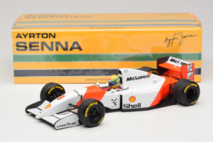 McLaren MP4/8 Ford #8 A. Senna Marlboro McLaren 1993 Minichamps 1:18 540931808 Metall - pilt 7/7